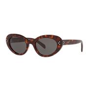 Celine Femme Sunglass CL40193I - Couleur du Monture: Écaille de tortue Noir, Couleur de Lentille: Gris