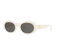Celine Femme Sunglass CL40194U - Couleur du Monture: Ivoire, Couleur de Lentille: Gris