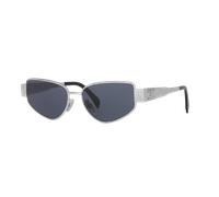 Celine Femme Sunglass Cl40293U - Couleur du Monture: Gris, Couleur de Lentille: Bleu