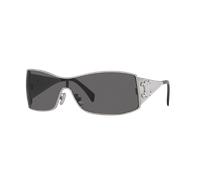 Celine Femme Sunglass Maxi Metal Triomphe Cl40283U - Couleur du Monture: Gris, Couleur de Lentille: Gris