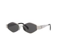 Celine Femme Sunglass Metaltriomphe - Couleur du Monture: Gris, Couleur de Lentille: Gris