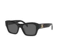 Celine Femme Sunglass Triomphe CL40330U - Couleur du Monture: Noir, Couleur de Lentille: Gris