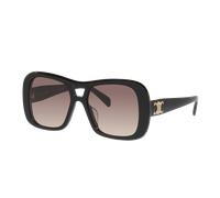 Celine Femme Sunglass Triomphe CL40331U - Couleur du Monture: Noir, Couleur de Lentille: Dégradé Gris