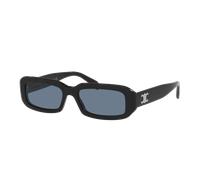 Celine Homme Sunglass Triomphe CL40335I - Couleur du Monture: Noir, Couleur de Lentille: Bleu