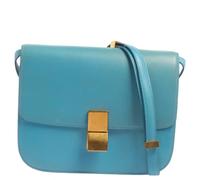 Celine Vintage, Femme, Pre-owned, Bleu, Taille: ONE Size Pre-owned Cuir sacs-celine