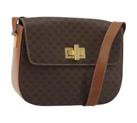 Celine Vintage, Femme, Pre-owned, Brun, Taille: ONE Size Sac bandoulière Vintage Macadam Pre-owned