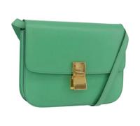 Celine Vintage, Femme, Pre-owned, Vert, Taille: ONE Size Sac bandoulière vintage Pre-owned
