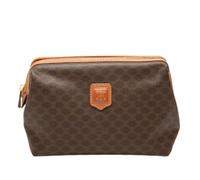 Celine Vintage - Pochette en toile Pre-owned - Femme - Pre-owned - Brun - Taille: ONE Size