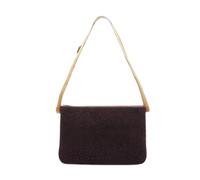 Celine Vintage - Pre-owned C Macadam Suede Duo Shoulder Pochette - Femme - Pre-owned - Rouge - Taille: ONE Size