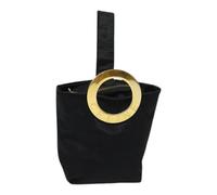 Celine Vintage - Pre-owned Circle Logo Pouch - Femme - Pre-owned - Noir - Taille: ONE Size