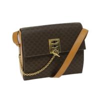 Celine Vintage - Pre-owned Cuir sacs-celine - Femme - Pre-owned - Brun - Taille: ONE Size