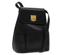 Celine Vintage - Pre-owned Cuir sacs-celine - Femme - Pre-owned - Noir - Taille: ONE Size