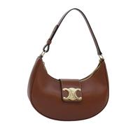 Celine Vintage - Pre-owned Cuir sacs-ports-paule - Femme - Pre-owned - Brun - Taille: ONE Size