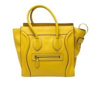 Celine Vintage - Pre-owned Micro Luggage Tote - Femme - Pre-owned - Jaune - Taille: ONE Size