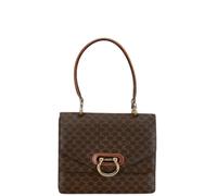 Celine Vintage - Sac à main Pre-owned Macadam en cuir Pvc - Femme - Pre-owned - Brun - Taille: ONE Size