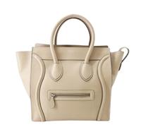 Celine Vintage - Sac à main vintage pré-possédé - Femme - Pre-owned - Beige - Taille: ONE Size