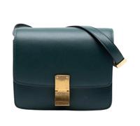 Celine Vintage - Sac bandoulière Classic Box Pre-owned - Femme - Pre-owned - Vert - Taille: ONE Size
