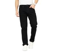 Celio Jean en denim sergé de coton noir pour homme, Noir, 40