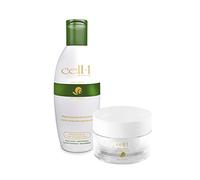 cell-1 gel, Soin de la peau Premium Original à l'extrait de limace | efficace contre les rides, les boutons, les taches, les cicatrices et les vergetures | SET 1x 50ml de gel 1x bodylotion