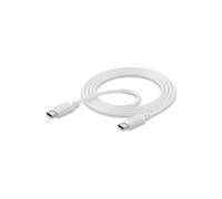 Câble de charge CELLULARLINE 1.2M USB-C vers USB-C blanc