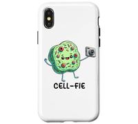 Cell Fie Adorable caméra de Maintien de Cellule Amusante Coque pour iPhone X/XS