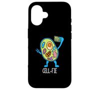 Cell Fie Funny Cellfie Selfie Biology Science Teacher Coque pour iPhone 16