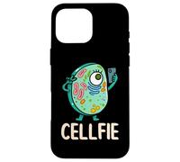 Cell Fie Funny Cellfie Selfie Biology Science Teacher Coque pour iPhone 16 Pro Max