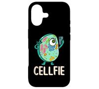 Cell Fie Funny Cellfie Selfie Biology Science Teacher Coque pour iPhone 17