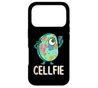 Cell Fie Funny Cellfie Selfie Biology Science Teacher Coque pour iPhone 17 Pro