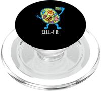 Cell Fie Funny Cellfie Selfie Biology Science Teacher PopSockets PopGrip pour MagSafe