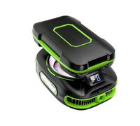 Cell Phone Cooler - ABS Material, 4.72 Inch Magnetic Low Noise Rechargeable Device, Smartphone Cooling Fan | Portable RGB Cooling Fan For Beach, Outdoor, Travel, Office, Handheld Console, Controller,