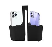 Cell Phone Holder, Foldable Adjustable Stand, 3D Printed Tennis Fence Mount, Phone Recording Holder with Anti-Slip Grip, Outdoor Training Practice Accessory for Pickleball Camera Pedal Net Fence