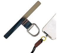 Cell Phone Lanyard Tether Patch - Cellphone Strap Parts Replacement, Tether Tab Patches For Phone, Phhone Teether Pad, Lanyard Safety Connect Piece, Durable Metal, Fits All Smartphones, Phoone Strap C