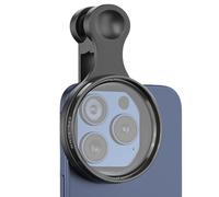 Cell Phone Polarizing Filter - High Definition Camera Lens | 52mm Clip Circular Optical Polarizer Filter for Professionals Outdoor Photography and Videography Phone Filter Lens