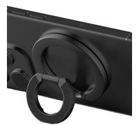 Cell Phone Ring Holder Stand - Zinc Alloy Metal Construction, Adjustable | Poignée pour les doigts, support rotatif, accessoire de visualisation sécurisé pour appareil portable | Bureau regarder des