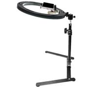 Cell Phone Stand for Live Streaming - Adjustable Phone Stand | Video Broadcasting Portable 360° Rotation Vlogging Photography Photo Accessories Recording Equipment Video Conference