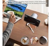 Cell Phone Stand Spilled - Coffee Design Holder Cellphone, Cradle Office Desk Accessories, Watching Movies Video Recording Streaming | Watching Movies Video Recording Streaming Reading Tablets Kitchen