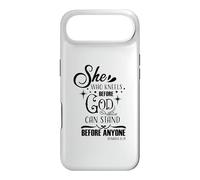 Celle Qui s'agenouille Devant Dieu Peut se Tenir Devant n'importe Quel chrétien Coque pour iPhone Air