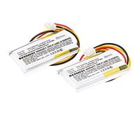 cellePhone Batterie Li-Polymer Compatible avec Logitech G304 G703 - UE310 UE3500 UE4500 - Wireless Headset H600 (Remplacement pour 533-000069) - Ensemble de 2