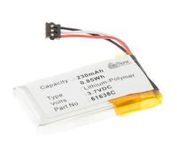 cellePhone Batterie Li-Polymer Compatible avec Motorola Dect 6.0 - Motoactv (Remplacement pour 61638C)