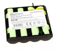 cellePhone Batterie Ni-MH Compatible avec Compex Edge US (Remplacement pour 4H-AA1500 / 941210) - 2000mAh / 4,8V