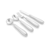 Celley Lot de 4 Ustensiles Lestés en Acier Inoxydable pour Personnes atteintes de Tremblements, Aide au Repas, Meilleur Contrôle et Stabilité