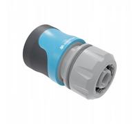 Cellfast quick connector - pass-through SAFETOUCH IDEAL™ connexion de 2 extrémités de tuyau 1/2" - 5/8", montage facile, plastique ABS, 50-632.