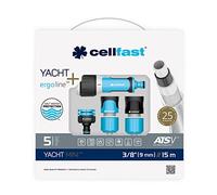 Set d'arrosage de jardin - 3/8 - 15 M Yacht Mini - CELLFAST ATSV Blanc Blanc G