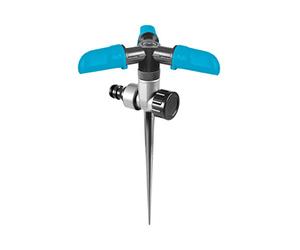 CELLFAST Arroseur Circulaire 3 épaules Arroseur De Jardin pour Pelouse Fleurs Plantes 18 Buses Basic