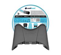 Cellfast BASIC 20m 1/2 pouce Ensemble de tuyaux Seringue de couplage pour support mural de tuyau