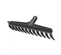 Cellfast cellPRO Pro Universal rake Head, Robust, Replaceable Head Made of Robust Plastic, Easy, Quick Installation, Working Width 412 mm, 12 Teeth