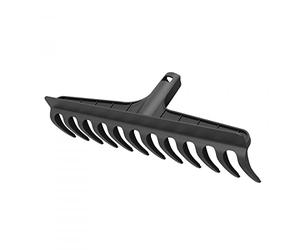 Cellfast cellPRO Pro Universal rake Head, Robust, Replaceable Head Made of Robust Plastic, Easy, Quick Installation, Working Width 412 mm, 12 Teeth