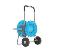 Chariot dévidoir métallique pour un tuyau d'arrosage sur roues Cellfast Aluplus