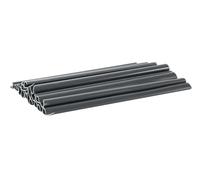 Cellfast Clips de fixation pour bande de clôture - Clips de montage 19 cm - Montage facile - Graphite - 10 Pièces